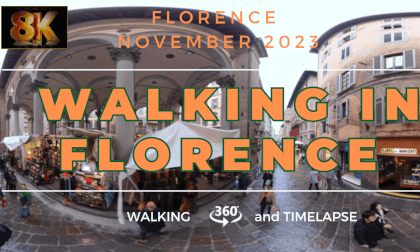 Walking around Florence Italy Day & Night, Duomo, street markets, sunset -ID0248S Walking around Florence Italy Day & Night, Duomo, street markets, sunset -ID0248S
