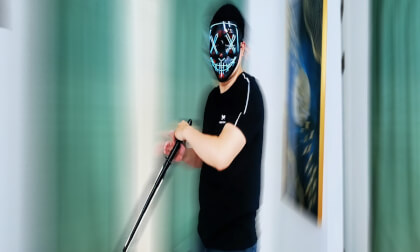 Chinese sword dance 3D video Chinese sword dance 3D video