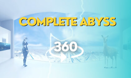 360 VR 4K Video - Complete Abyss Atmospheric Scene 360 VR 4K Video - Complete Abyss Atmospheric Scene