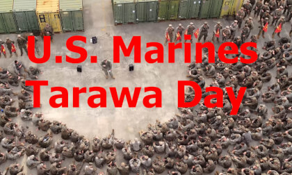 U.S. Marines Commemorate Tarawa Day at Camp Lejeune, North Carolina VR Video U.S. Marines Commemorate Tarawa Day at Camp Lejeune, North Carolina VR
