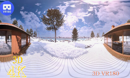 雪景180VR视觉体验 VR Video 雪景180VR视觉体验 VR