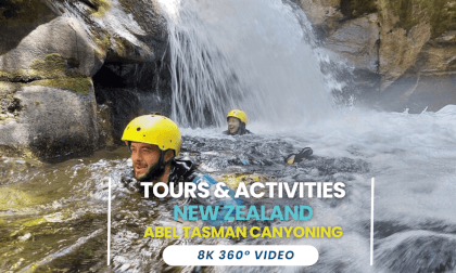 Abel Tasman Canyon Adventure Experience VR Video Abel Tasman Canyon Adventure Experience VR