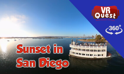 Sun Set drone view Flying Over San Diego Sun Set drone view Flying Over San Diego