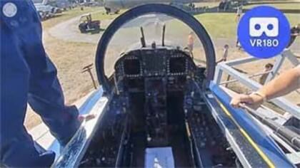 McDonnell Douglas FA-18C Blue Angels 2. VR180 cockpit view VR Video McDonnell Douglas FA-18C Blue Angels 2. VR180 cockpit view VR