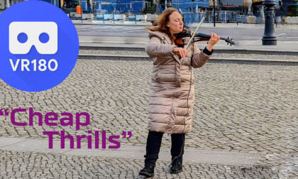 8K VR180 - Violin "Cheap Thrills" VR Video 8K VR180 - Violin "Cheap Thrills" VR
