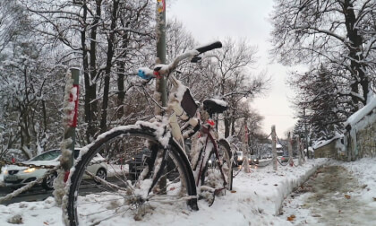 Winter evening in Krakow VR Video Winter evening in Krakow VR