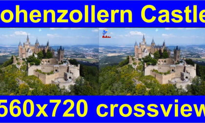 Hohenzollern Castle in cross-view "by angel's eyes - iXYt" testing 2560x720 for VR Hohenzollern Castle in cross-view "by angel's eyes - iXYt" testing 2560x720 for VR