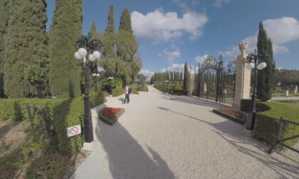 360 VR Bahai Gardens in Haifa, Israel