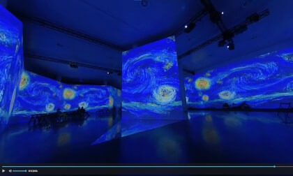 Van Gogh stunning Experience in Sevilla VR Video Van Gogh stunning Experience in Sevilla VR