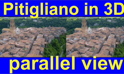 Pitigliano, Tuscany, Italy "by angel's eyes - iXYt" or transformed reality Pitigliano, Tuscany, Italy "by angel's eyes - iXYt" or transformed reality