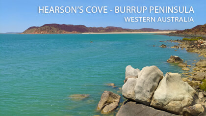Hearson's Cove - Burrup Peninsula - Western Australia VR Video Hearson's Cove - Burrup Peninsula - Western Australia VR