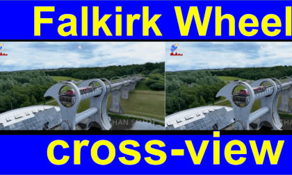 Falkirk Wheel, Scotland  in 3D "by angel's eyes - iXYt" test for VR Falkirk Wheel, Scotland  in 3D "by angel's eyes - iXYt" test for VR