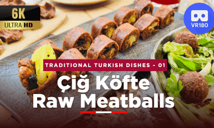 A Traditional Turkish Dish: Çiğ Köfte (Raw Meatballs) A Traditional Turkish Dish: Çiğ Köfte (Raw Meatballs)