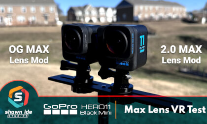 GoPro Mini VR Rig - OG Max Lens -VS- 2.0 Max Lens GoPro Mini VR Rig - OG Max Lens -VS- 2.0 Max Lens