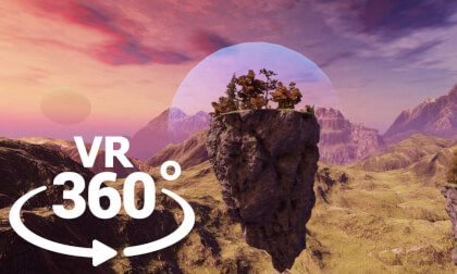 Floating Islands Fly By | Immerse Yourself In Tranquility Meditation VR Video Floating Islands Fly By | Immerse Yourself In Tranquility Meditation VR