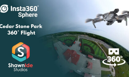 Insta360 Sphere - Cedar Stone Park 360° Flight Insta360 Sphere - Cedar Stone Park 360° Flight