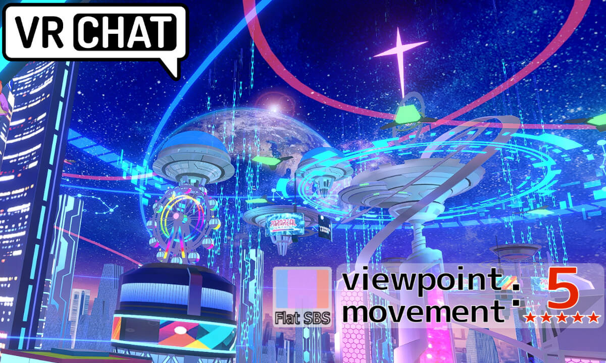 Vket2023 Winter - CONNECT - (VRChat / FlatSBS Ver.)