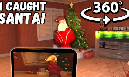 360° I CAUGHT SANTA in VR! Christmas HORROR 360° I CAUGHT SANTA in VR! Christmas HORROR