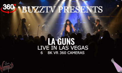 LA GUNS LIVE IN LAS VEGAS WITH 6   8K VR 360 CAMERAS LA GUNS LIVE IN LAS VEGAS WITH 6   8K VR 360 CAMERAS