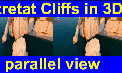 Etretat, Normandy, France  "by angel's eyes - iXYt" 3D side-by-side video Etretat, Normandy, France  "by angel's eyes - iXYt" 3D side-by-side video