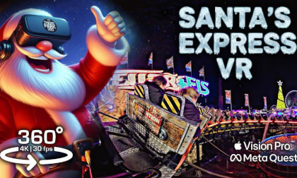 Extreme Christmas Coaster! ❄️ Feuer & Eis 360 VR POV | Cranger Weihnachtszauber