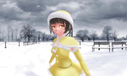 Nacchan is so brave to wave hands to Miyuki Nacchan is so brave to wave hands to Miyuki