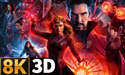Dr. Strange  - Jumping Through Multiverses (8K 3D) Dr. Strange  - Jumping Through Multiverses (8K 3D)