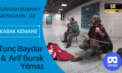 Turkish Subway Musicians - 02 - (2 SONGS!) VR Video Turkish Subway Musicians - 02 - (2 SONGS!) VR