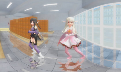 [MMD] Two perfect and dangerous transfer students have arrived, and Itsuki-chan is in danger on loosing her position in class