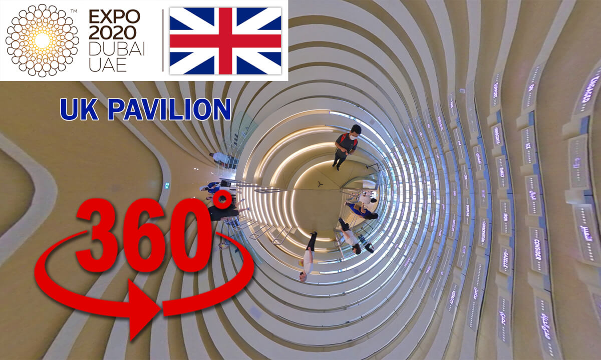 UK Pavilion Expo 2020 Dubai | 360 Video