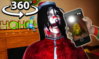 360° Tonight I WILL CATCH SANTA VR Video 360° Tonight I WILL CATCH SANTA VR