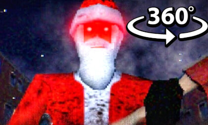 360° Slay Bells in VR Santa has gone CRAZY! 360° Slay Bells in VR Santa has gone CRAZY!