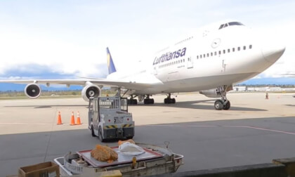 Lufthansa 747-400 VR Video Lufthansa 747-400 VR