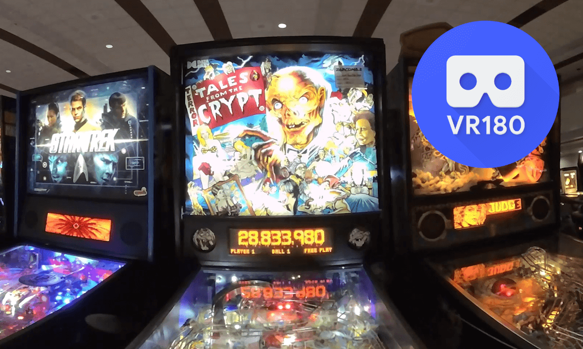 Tales From The Crypt Pinball Zapcon 2022 VR180 3D 5.7k