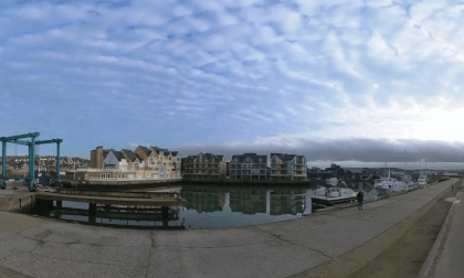 DEAUVILLE FRANCE (PORT DEAUVILLE) 26 DEC 2023 VR Video DEAUVILLE FRANCE (PORT DEAUVILLE) 26 DEC 2023 VR