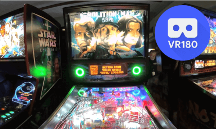 Demolition Man Pinball Zapcon 2022 VR180 3D 5.7k VR Video Demolition Man Pinball Zapcon 2022 VR180 3D 5.7k VR