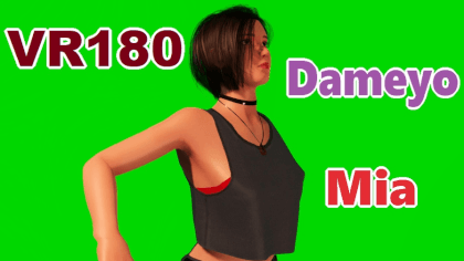 [Passthrough] Mia(realistic model) - Dameyo [DanceXR(MMD)]