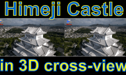Himeji Castle, Hyōgo Prefecture, Japan  in iXYt 3D test for VR