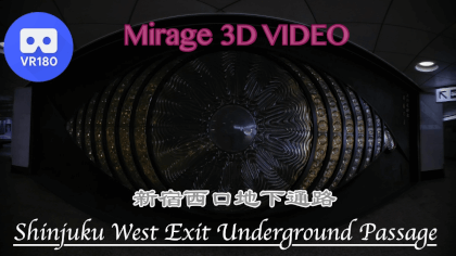 Shinjuku West Exit Underground Passage VR Video Shinjuku West Exit Underground Passage VR
