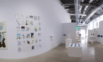 東京駅近くでやっていた現代アート展