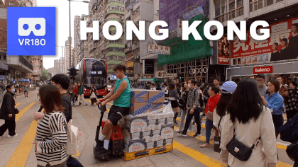 Hong Kong Mongkok Argyle Street (VR180) VR Video Hong Kong Mongkok Argyle Street (VR180) VR