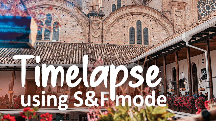 Tutorial: Timelapse in VR: Canon R5C S&F Mode Tutorial