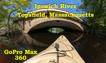 Kayak Ipswich River - Topsfield Massachusetts - USA - Classical background Kayak Ipswich River - Topsfield Massachusetts - USA - Classical background