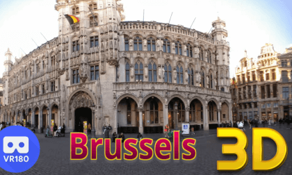 Visit Brussels in Belgium in VR180