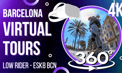 eSk8 - Beach Barcelona VR Video eSk8 - Beach Barcelona VR