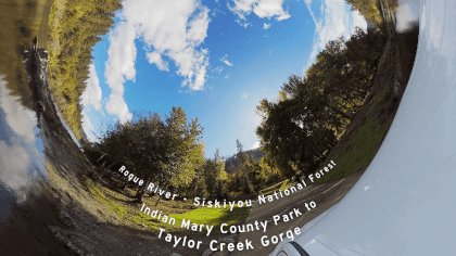 VR 360°  Rogue River/Siskiyou National Forest - Indian Mary to Taylor Creek Gorge