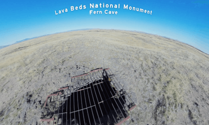 VR 360° Lava Beds National Monument - Fern Cave