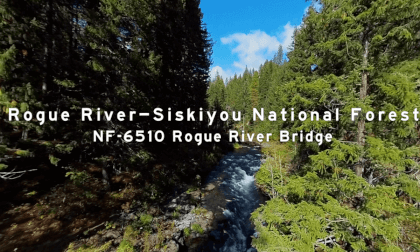 VR 360° NF 6510 Rogue River Bridge (Hershberger Mountain road)