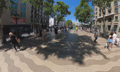 Walking Tours - Ramblas to Catalunia VR Video Walking Tours - Ramblas to Catalunia VR