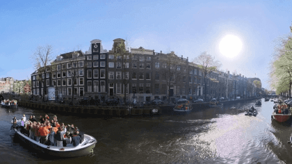 As if you at Kings day in Amsterdam 360 VR VR Video As if you at Kings day in Amsterdam 360 VR VR